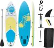 Inflatable Stand Up Paddle Board ‚Äì Simple Deluxe Premium SUP for All Skill Levels, Pink Paddle Boards for Adults & Youth