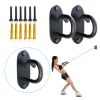 3-piece wall-mounted exercise anchor, resistance band wall hook, home gym installation anchor, physical therapy yoga fitness exercise