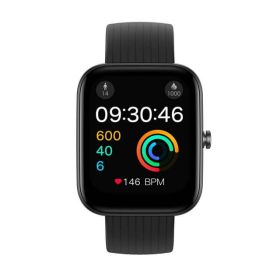 Amazfit Bip 3 Urban Edition Smart Watch: Health & Fitness Tracker - Black Silicon watchband