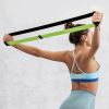 Multifunctional Fitness Resistance Belt Strength Training Elastic Rope; Home Fitness Workout Accessories