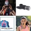 Breathing Trainer Lung Respirator Fitness Equipment - Adjustable Resistance For Respiratory Muscle Training, Reduce Shortness Of Breath