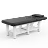 31.5 Inches Wide - High Quality Furniture Beauty Salon Beauty Bed Modern Segmented Structure Massage Bed - Black Quality Leather