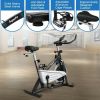 Indoor Gym 30 lbs Magnetic-Resistance Flywheel Fixed Training Bicycle