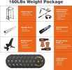 160lb Home Gym sets Multi-functional Power Cage,Home Adjustable Pullup Squat Rack 1000Lbs Capacity Comprehensive Fitness Barbell Rack