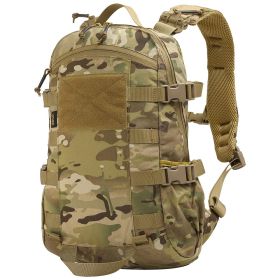 Tactical Backpack Men Military Assault Pack Outdoor Hiking Rucksack (Color: BLACK)