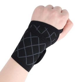 Wrist Brace Carpal Tunnel For Men And Women Fit, Lightweight Adjustable Wrist Support Brace For Tendinitis, Sprains Arthritis, Pain Relief, Compressio (Color: BLACK)