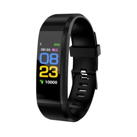 115plus smart bracelet (Color: BLACK)