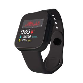 Usb Charging Fitness Tracker Bluetooth 4.0 Heart Rate Monitor Led Digital Sport Smart Watch For Andorid IOS 1.44 Inch Wristband (Color: 01, Ships From: China)