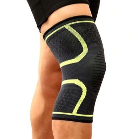 1PC Fitness Running Knee Sleeve for Basketball Volleyball Cycling (Color: BLACK, Type: Style B)